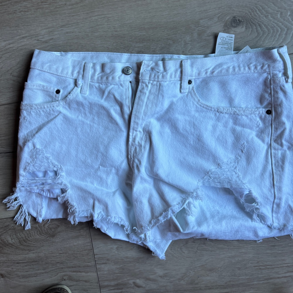 Abercrombie denim shorts
